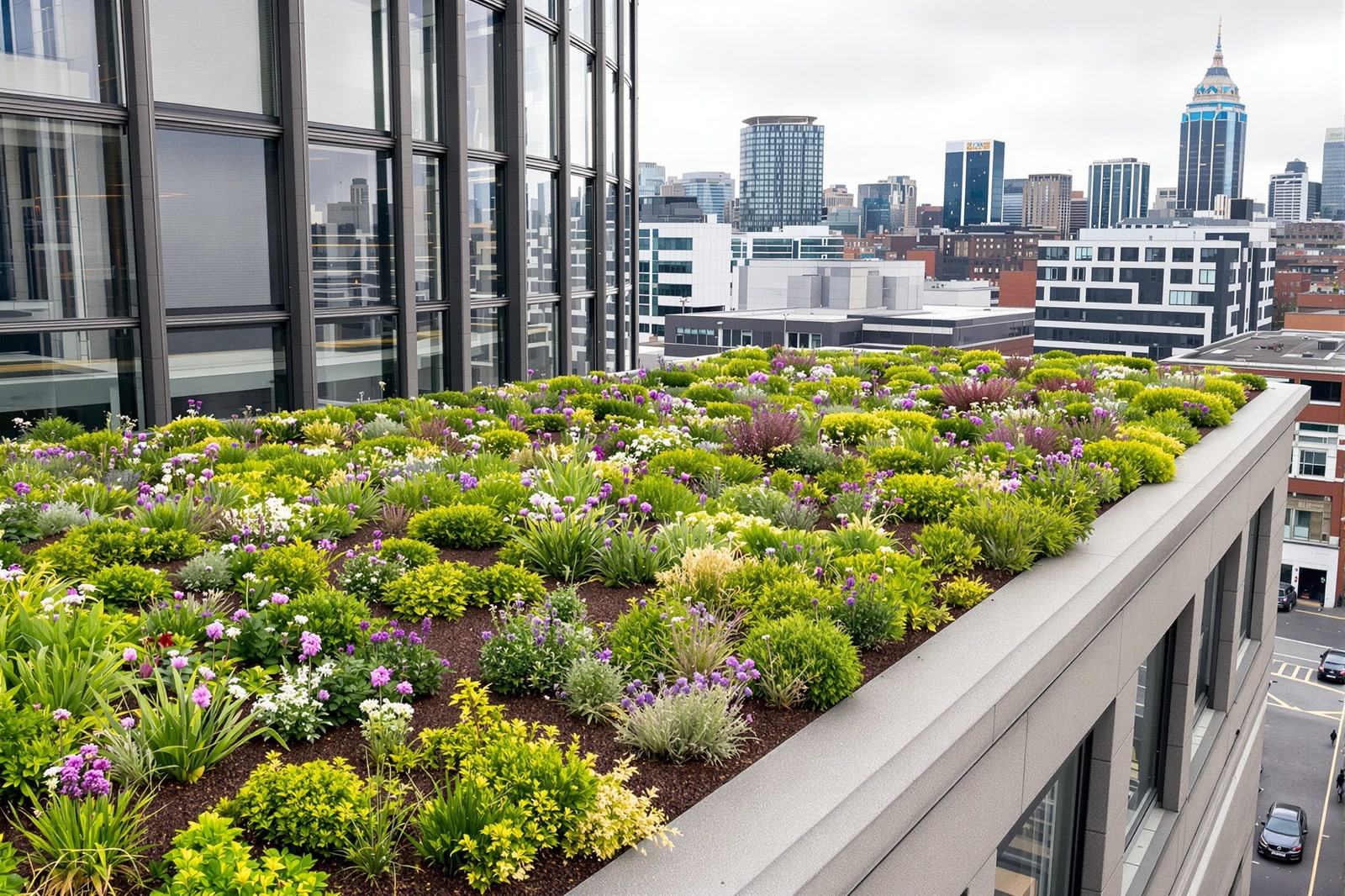Green Roofing Solutions for Sustainable Commercial Buildings in Manchester